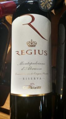 Vang đỏ Ý REGIUS Montepulciano D'Abruzzo D.O.P Riserva