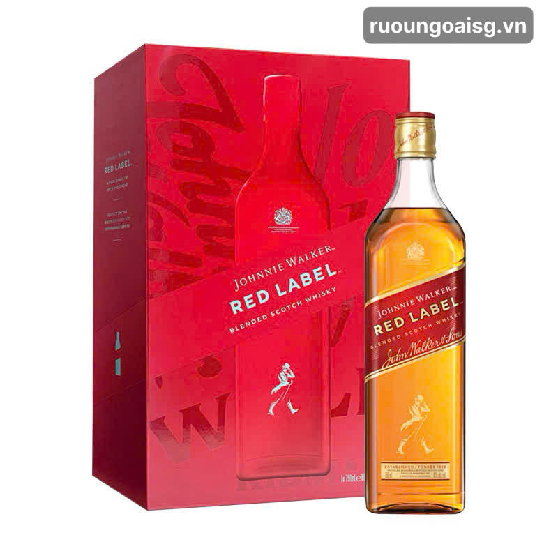 Johnnie Walker Red Label - Hộp Quà Tết 2026