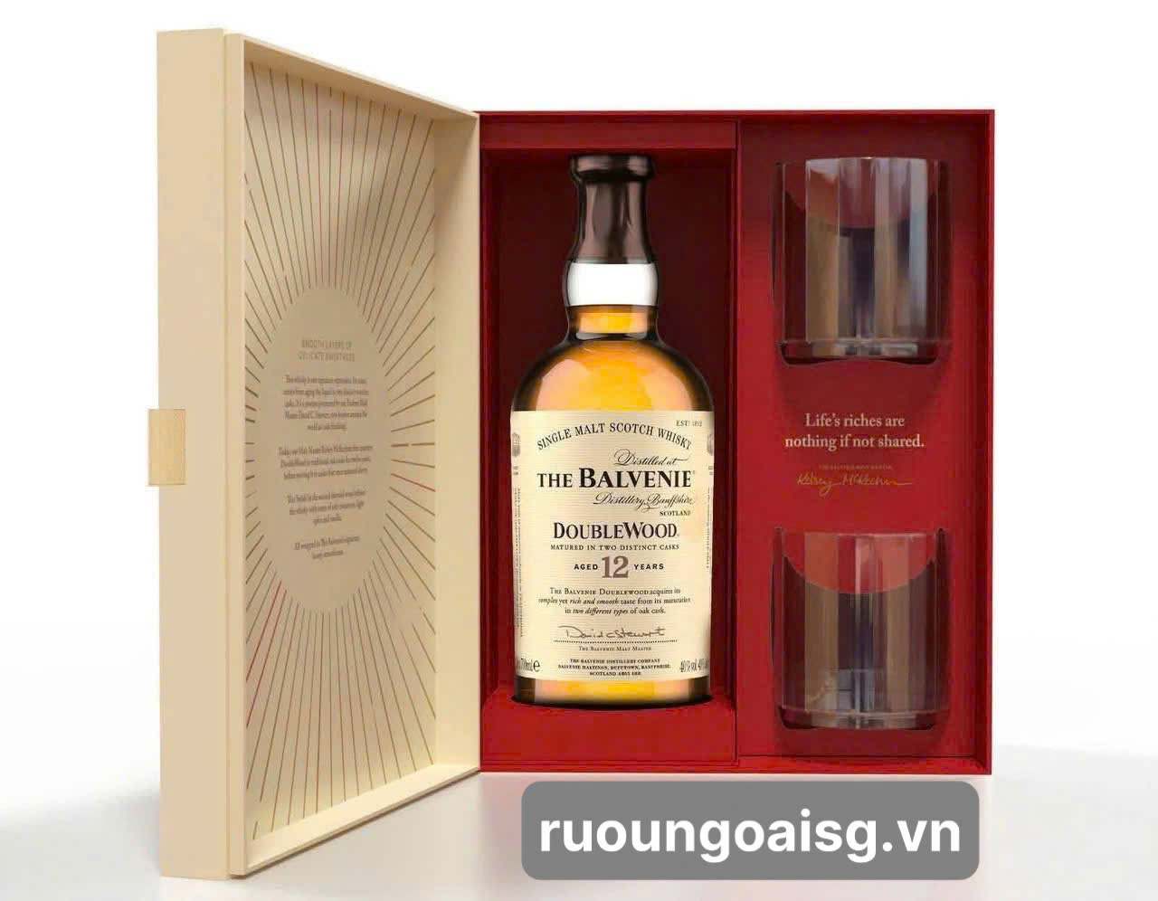 Balvenie 12 Năm Doublewood - Hộp Quà Tết 2026