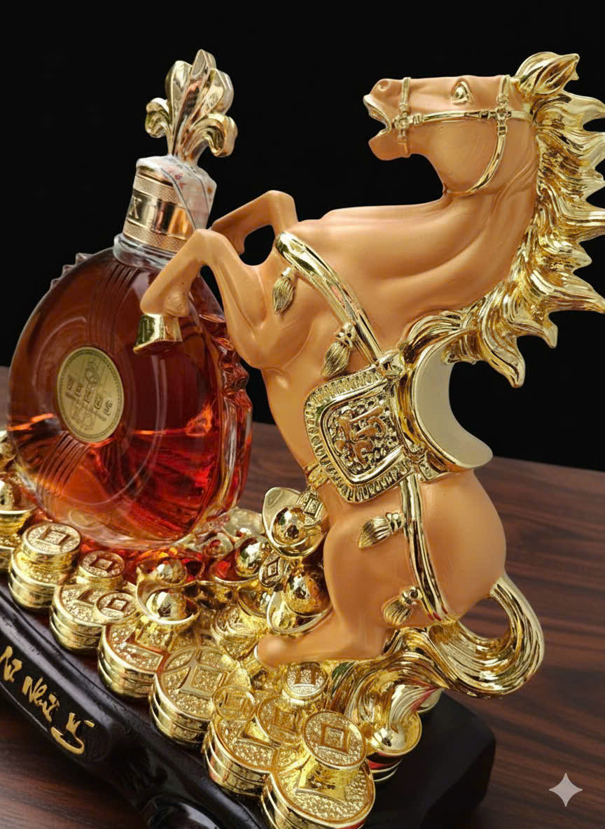 Kệ Ngựa Vàng + Venus Brandy XO Gold