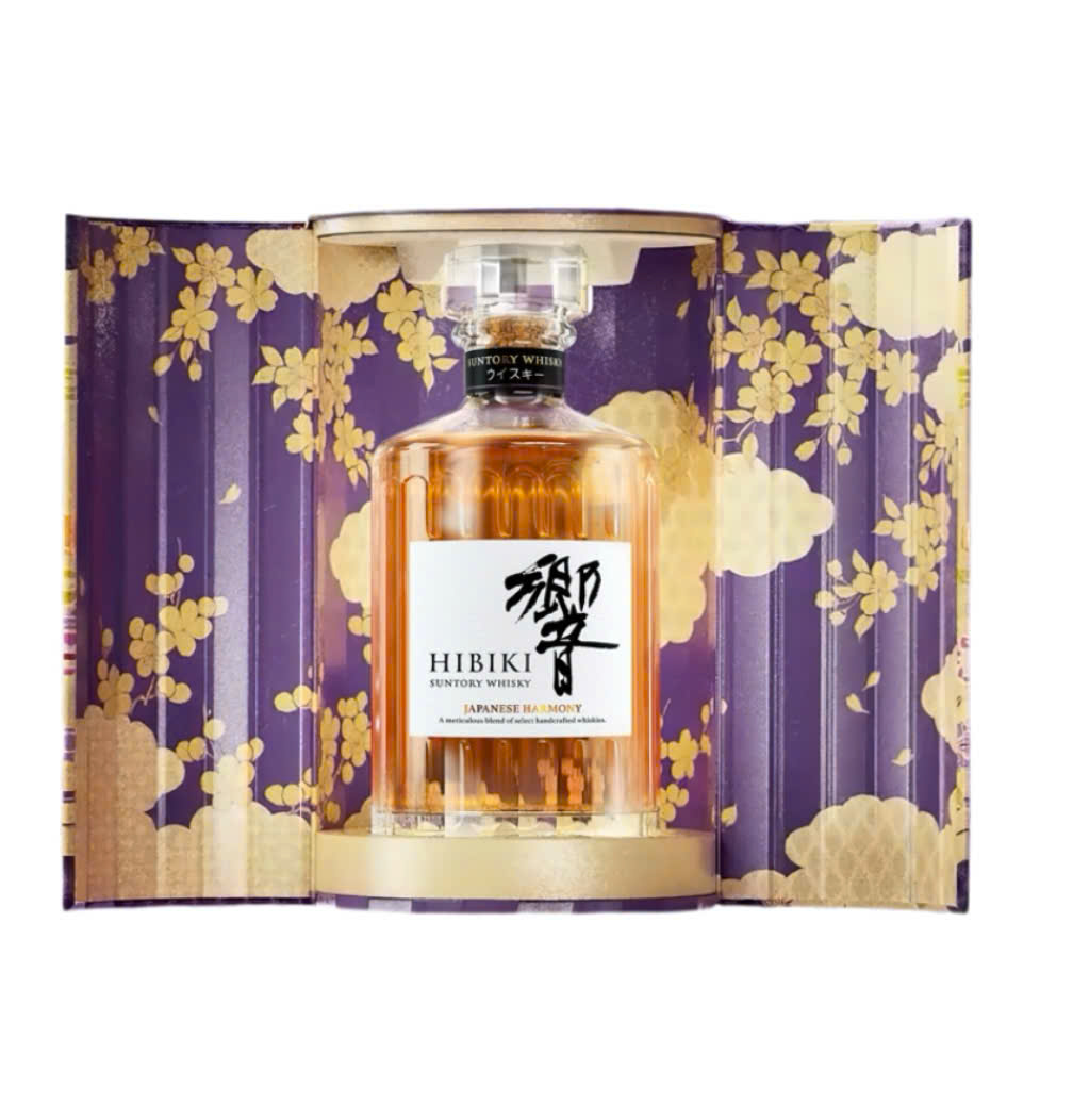 Rượu Whisky Nhật Hibiki Harmony Hộp Quà Tết 2026