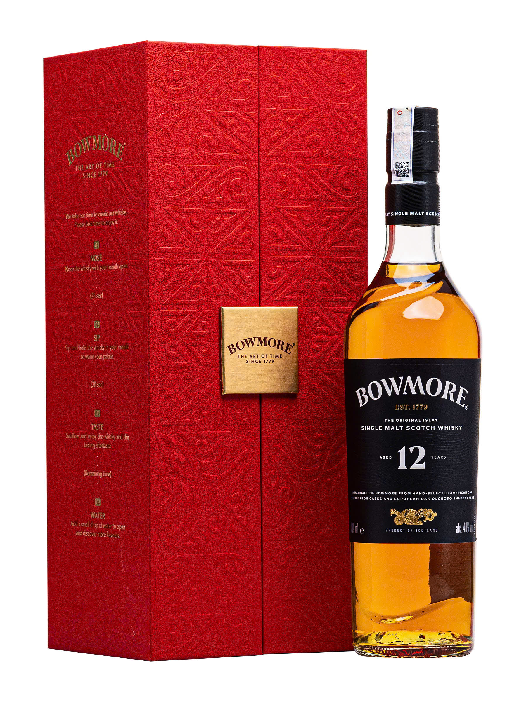 Bowmore 12 Năm The Original Islay - Hộp Quà Tết 2026