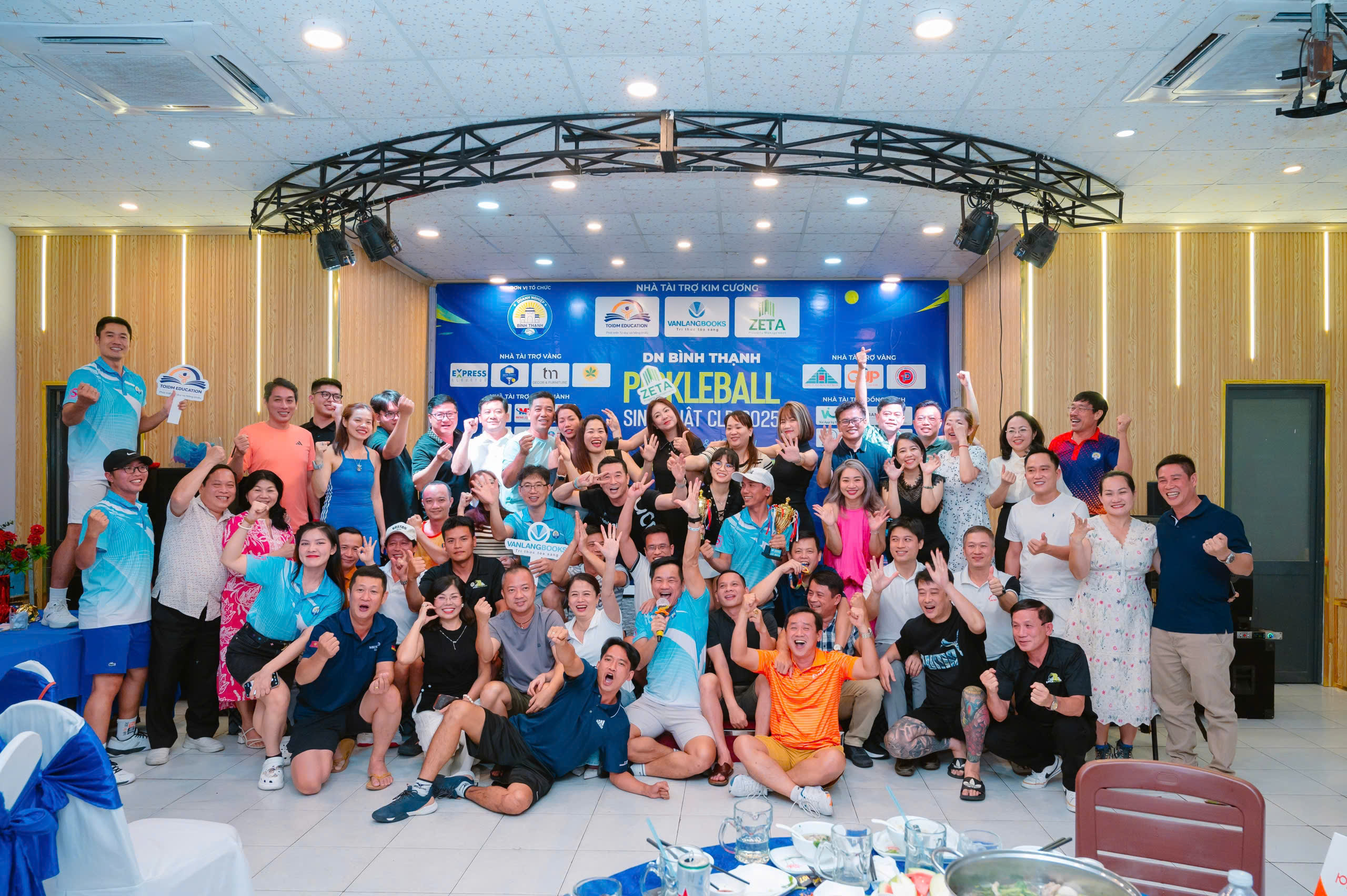 Rượu Ngoại Sài Gòn hân hạnh đồng hành cùng Hội DN Bình Thạnh trong giải Pickleball " Sinh Nhật Clb lần 1"