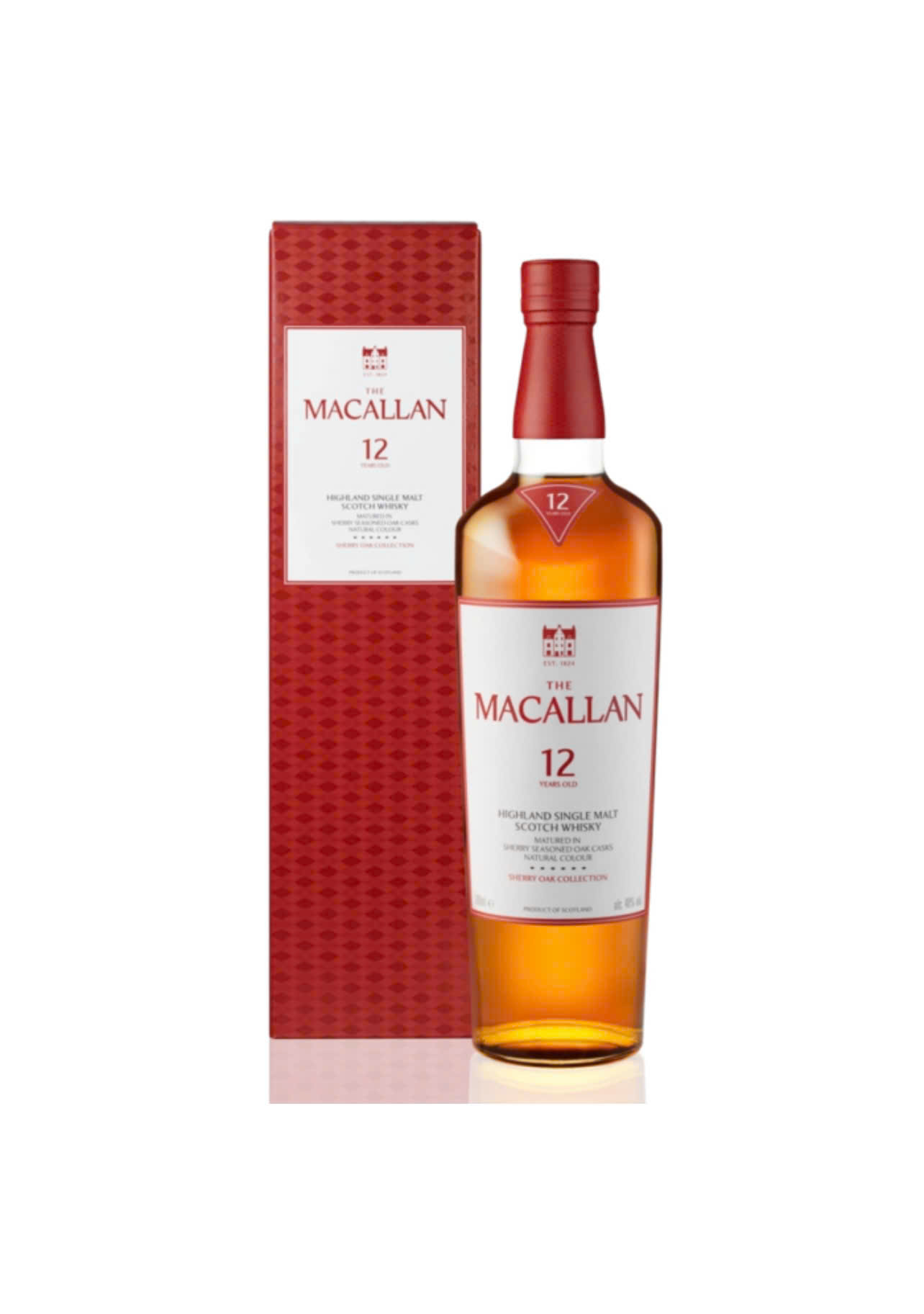 Rượu The Macallan 12 Years Old Sherry Oak 2025