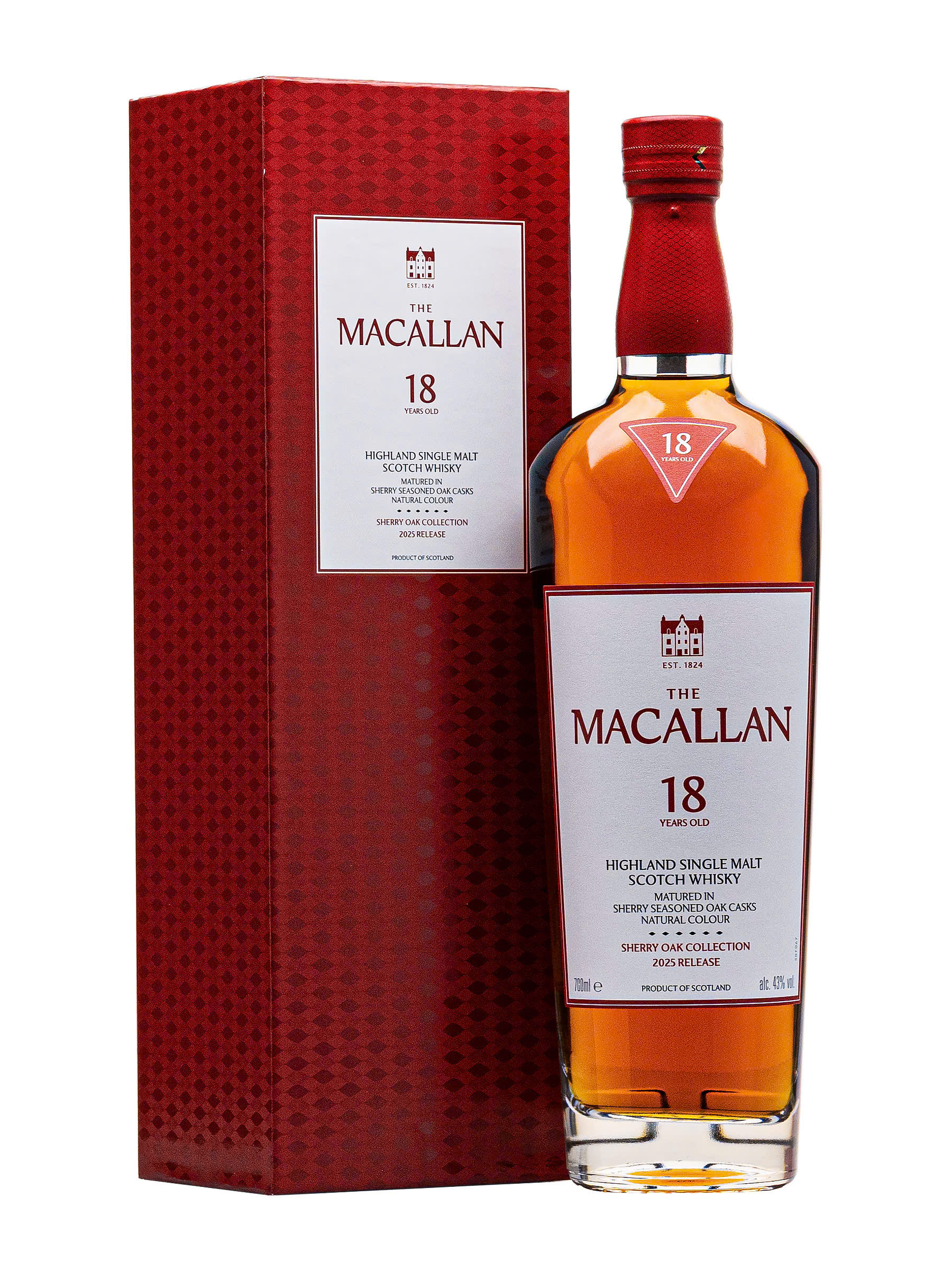 Macallan 18 năm - Sherry Oak mẫu mới