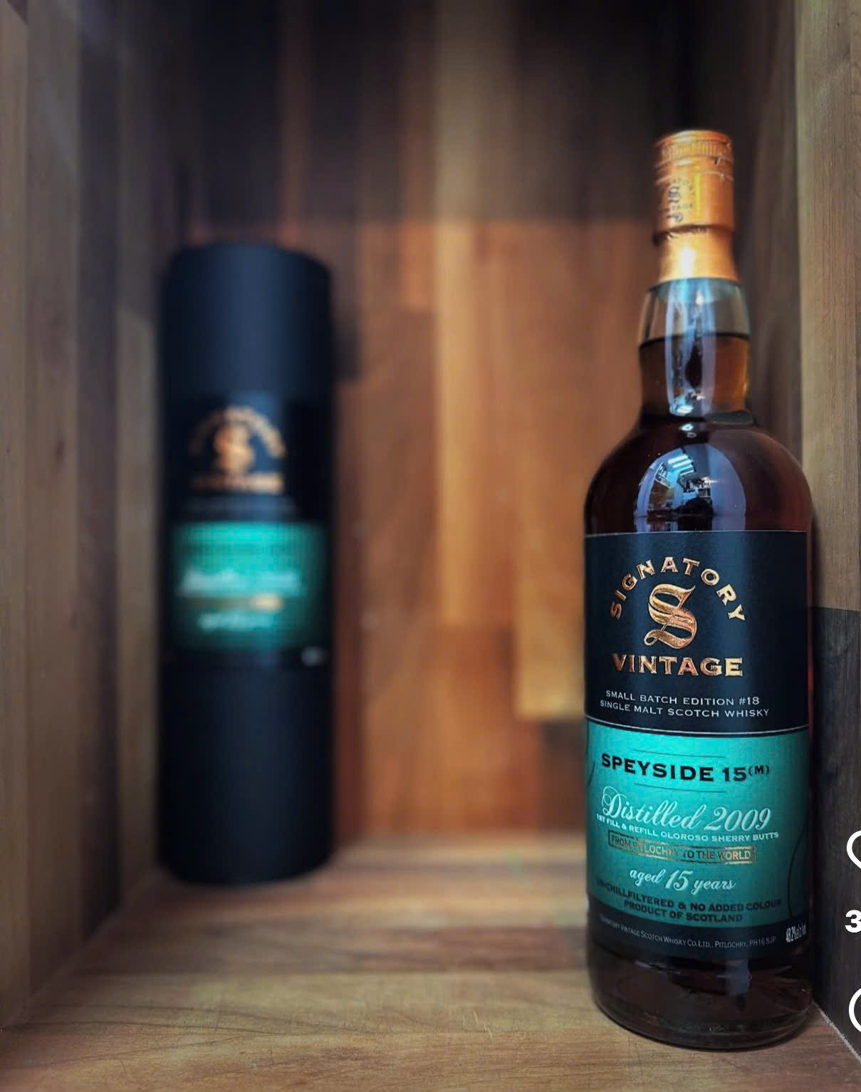 Signatory Vintage Secret Speyside (M) 15 Years Old
