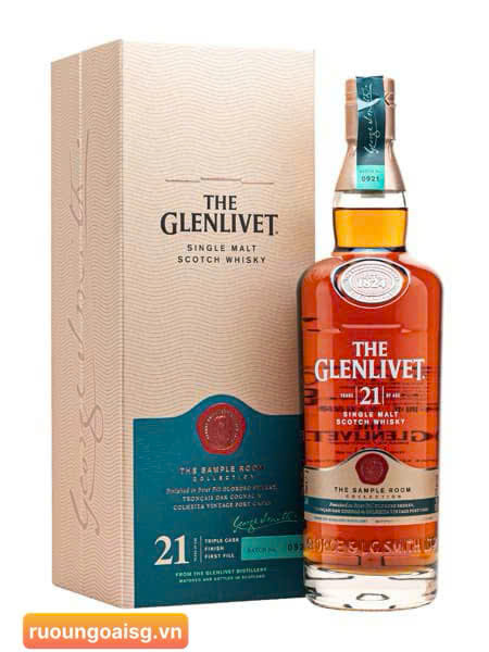 Glenlivet 21 năm mẫu mới