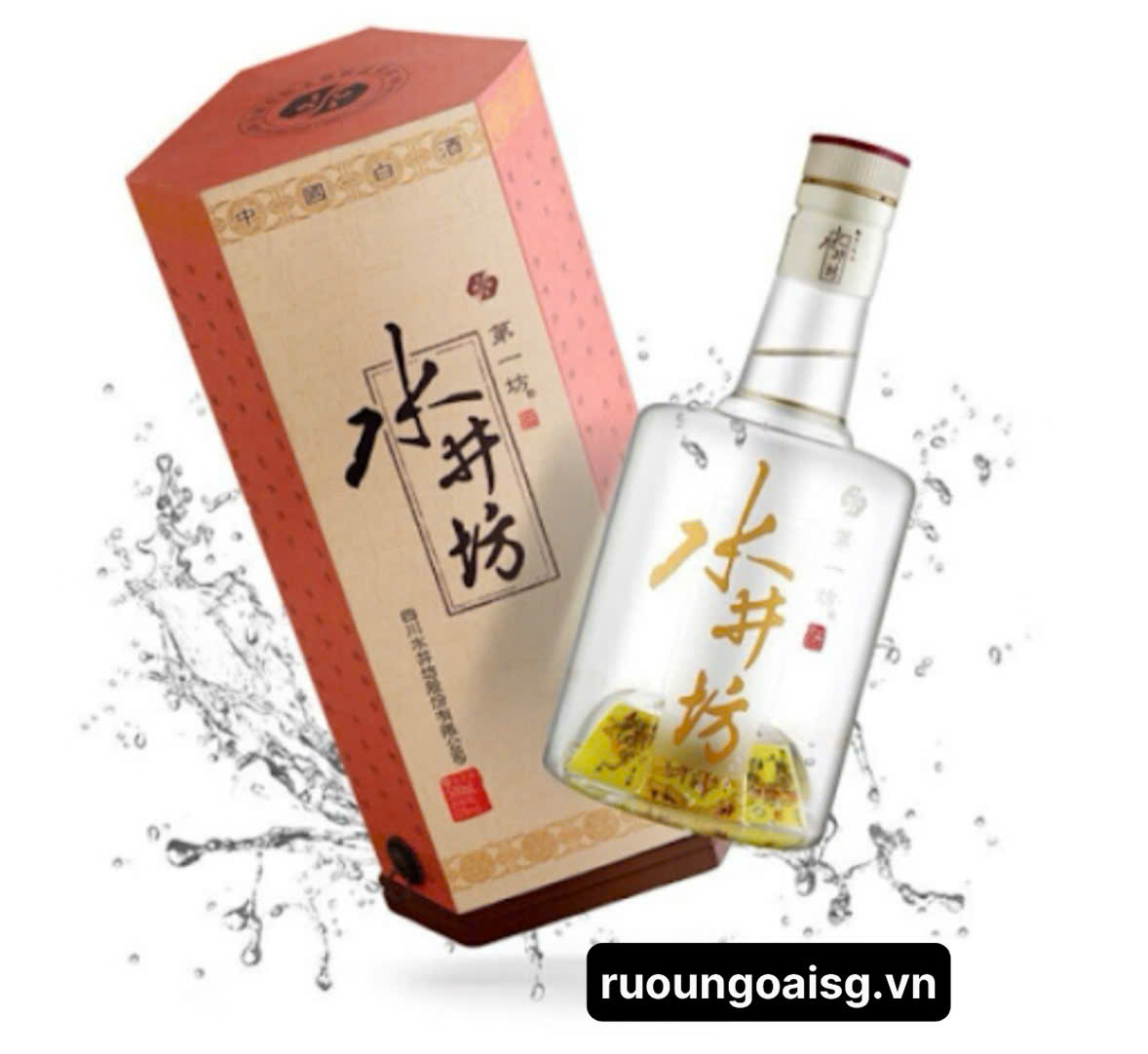 SHUI JING FANG 水井坊 (Shui Jing Fang / Thủy Tỉnh Phường) Classic 52% 500ml