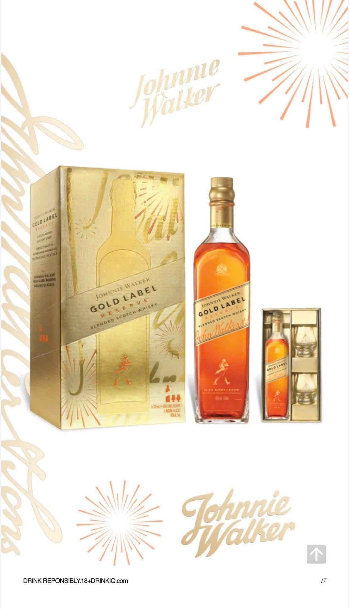 Johnnie Walker Gold Label Reserve Hộp Quà Tết 2027