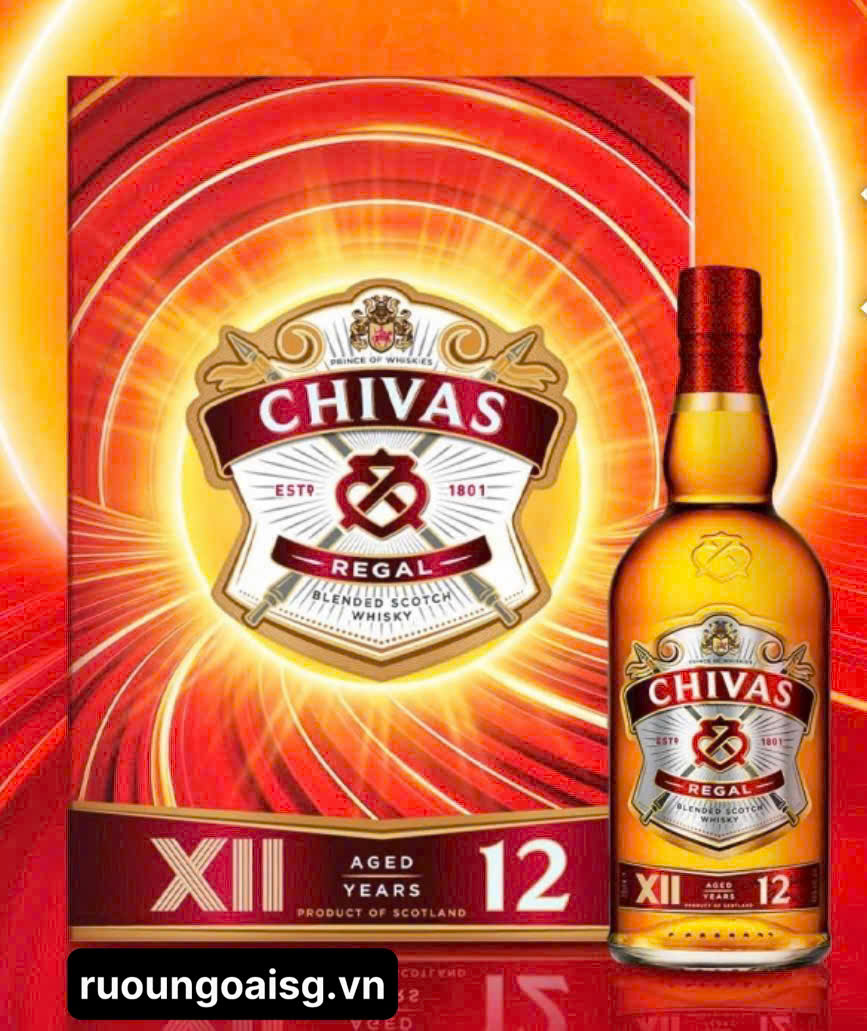 Chivas 12 năm - Hộp quà Tết 2027
