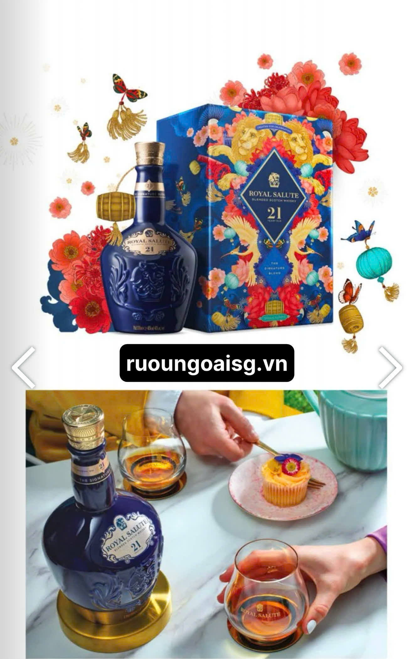 Royal Salute 21 năm - Hộp quà Tết 2027