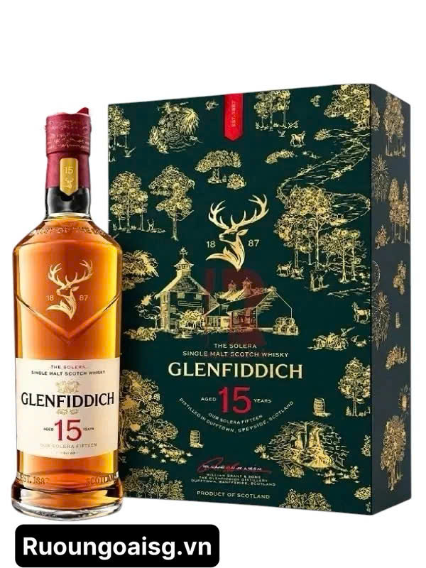 Glenfiddich 15 Năm – Hộp Quà Tết 2027