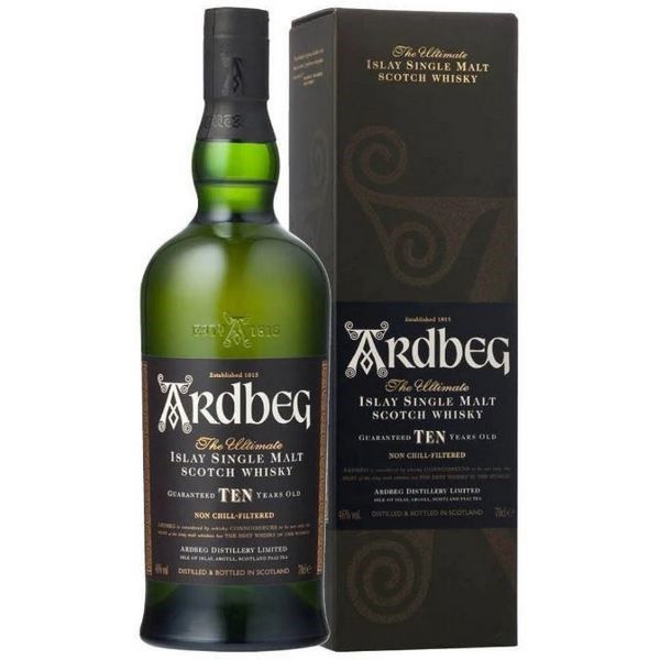 Ardbeg 10 Năm - Vị khói