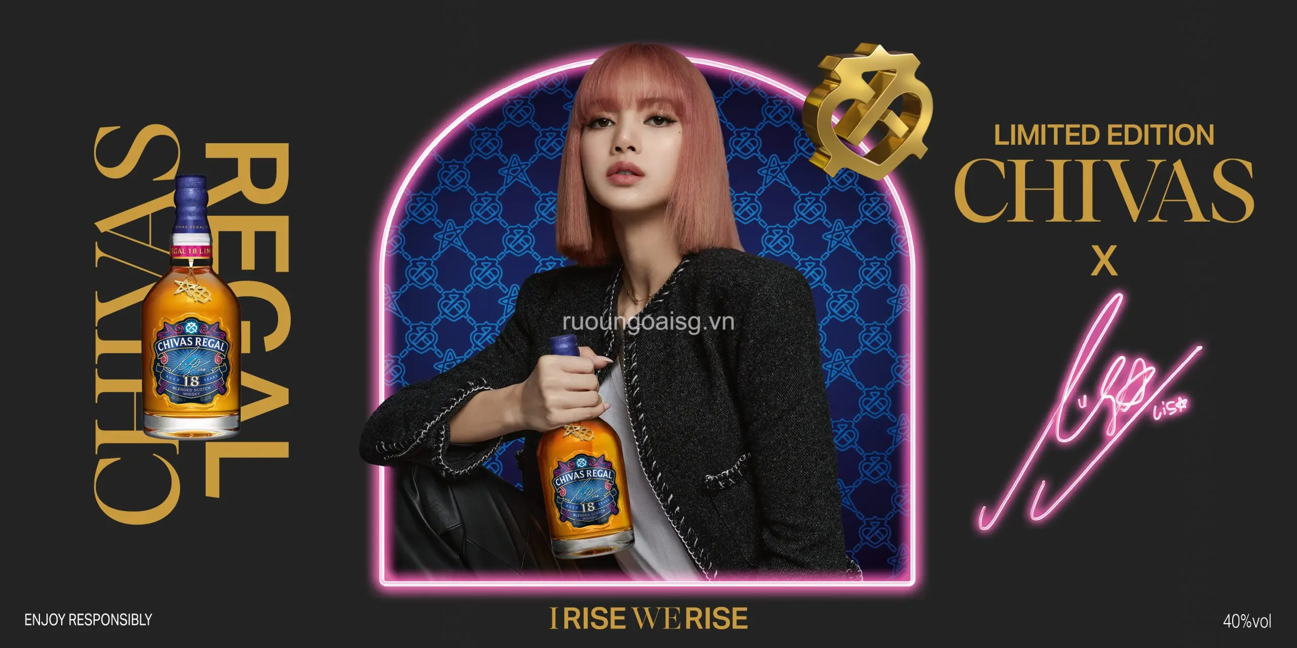 CHIVAS 18 X LISA - SỰ KẾT HỢP ĐẶC BIỆT