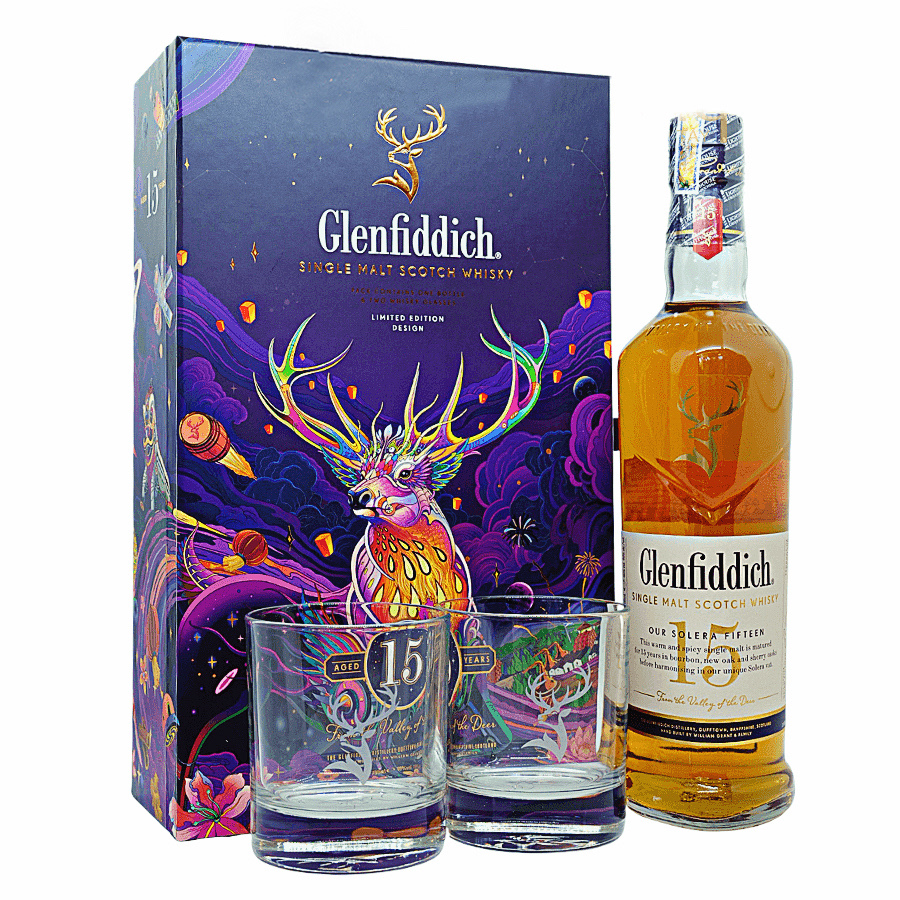 GLENFIDDICH 15 NĂM - HIP FLASK