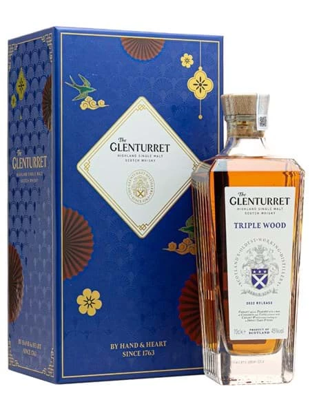 GLENTURRET TRIPLE WOOD - HỘP QUÀ TẾT 2024