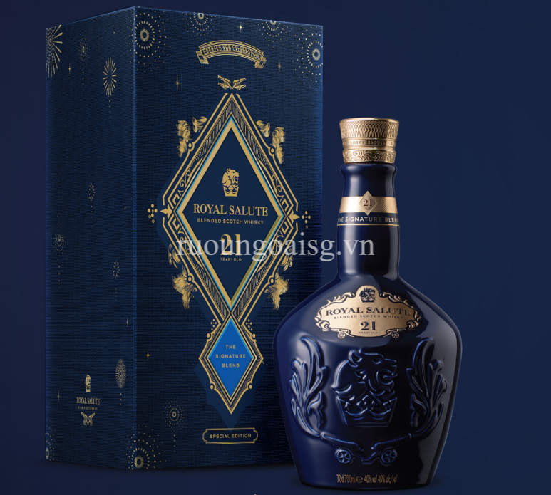 CHIVAS 21 NĂM ROYAL SALUTE - HỘP QUÀ TẾT 2023