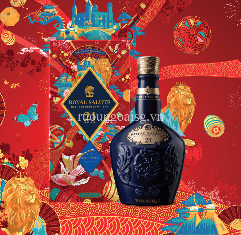 CHIVAS 21 NĂM ROYAL SALUTE - HỘP QUÀ TẾT 2023