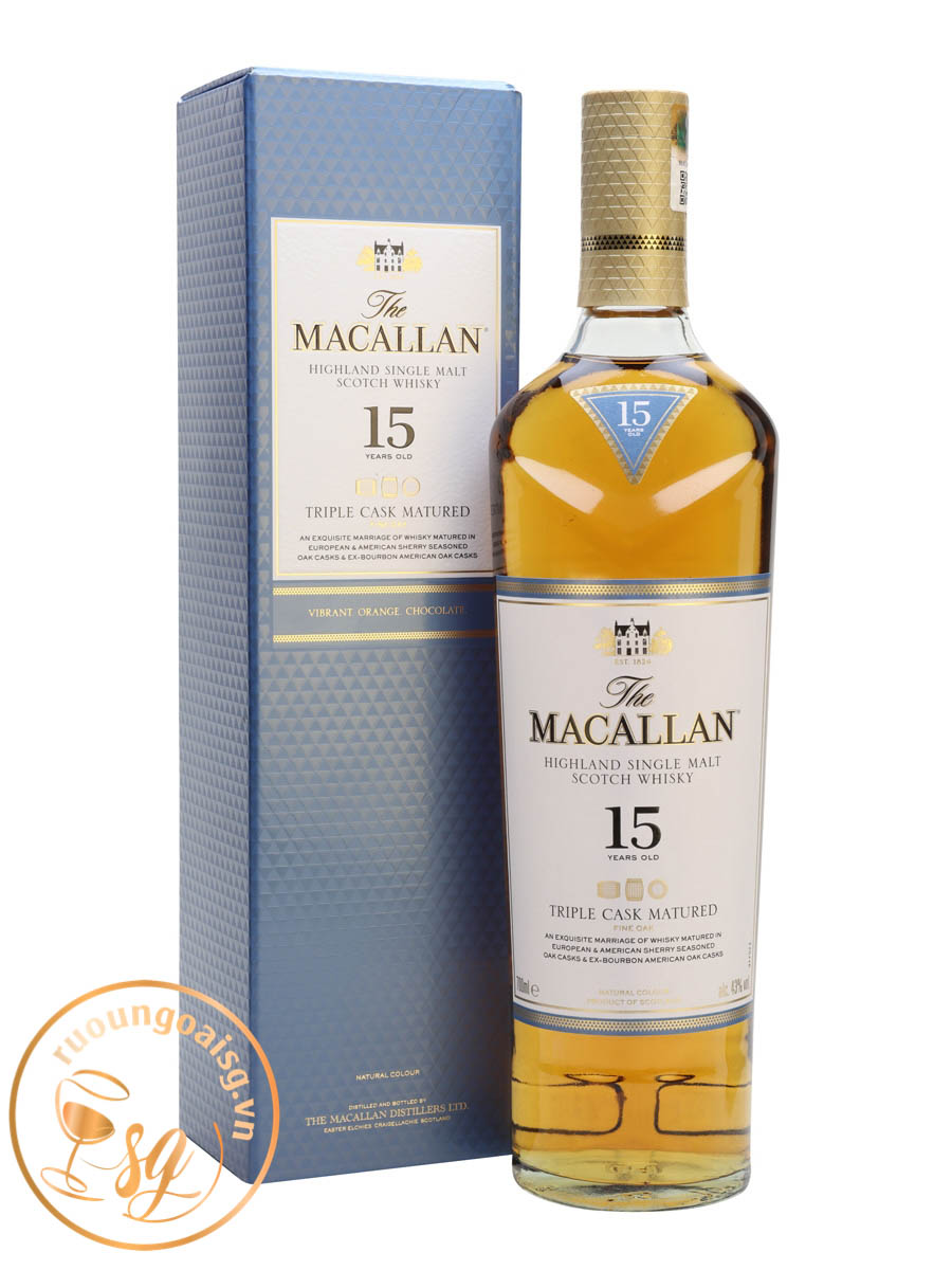 Macallan 15 Năm Triple Cask