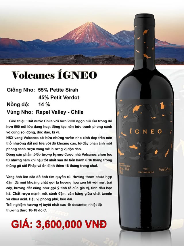 VANG Chile Volcanes IGNEO
