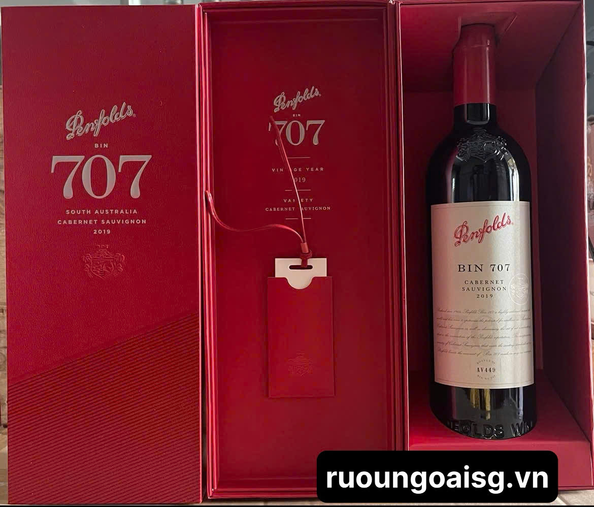 Vang Úc Penfolds Bin 707