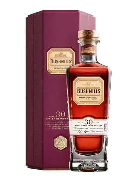 Bushmills 30 Year Old: Tuyệt Tác Whiskey Ireland Qua Thời Gian
